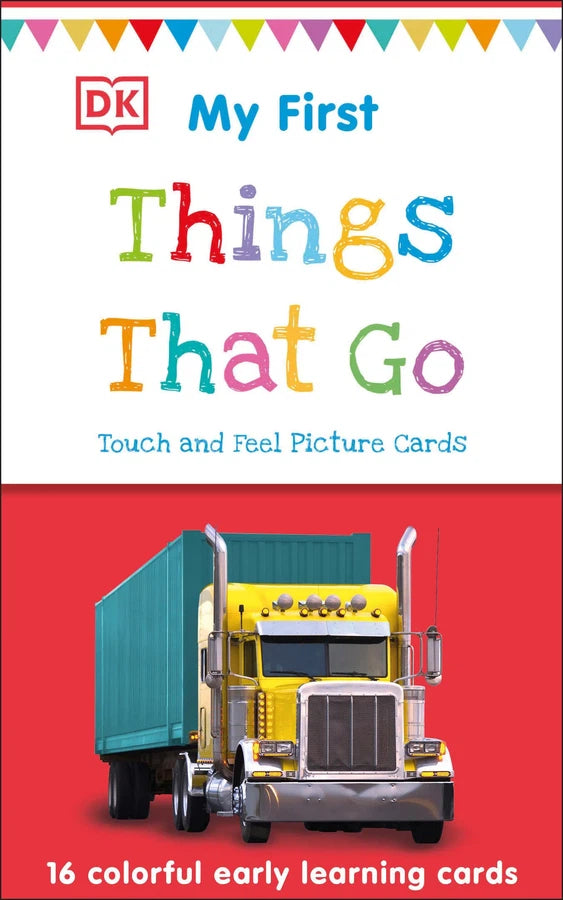 My First Touch and Feel Picture Cards: Things That Go-Children’s / Teenage general interest: Science and technology-買書書 BuyBookBook