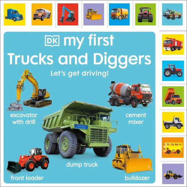 My First Trucks and Diggers: Let's Get Driving!-Children’s Early years / early learning concepts-買書書 BuyBookBook