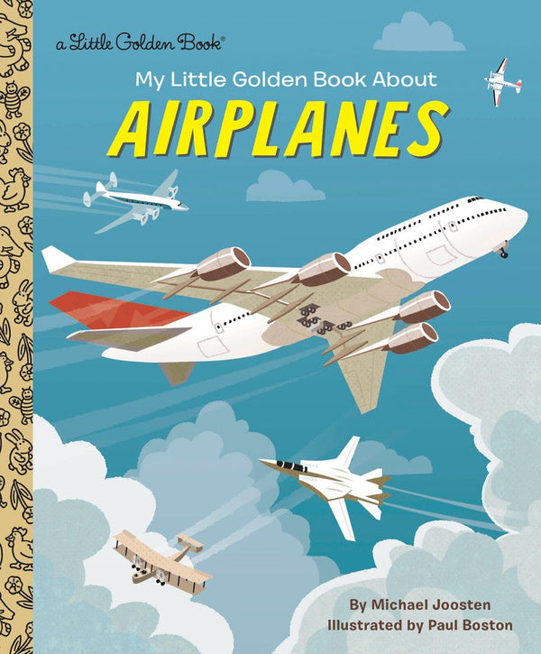 My Little Golden Book About Airplanes-Children’s / Teenage general interest: Science and technology-買書書 BuyBookBook