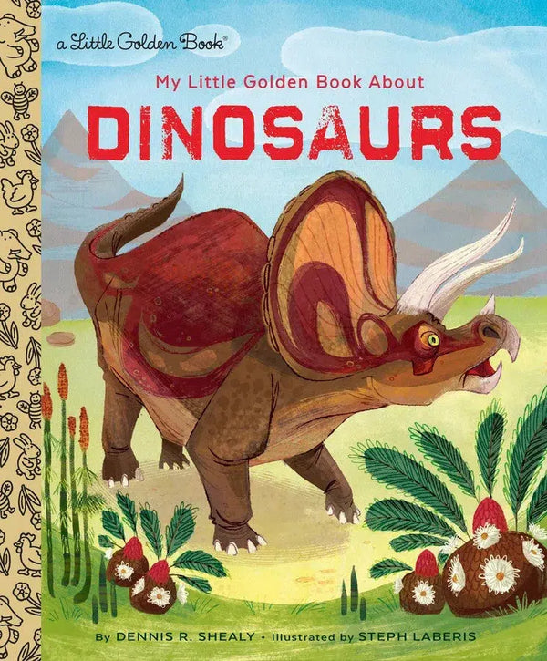 My Little Golden Book About Dinosaurs-Children’s / Teenage general interest: Nature and animals-買書書 BuyBookBook