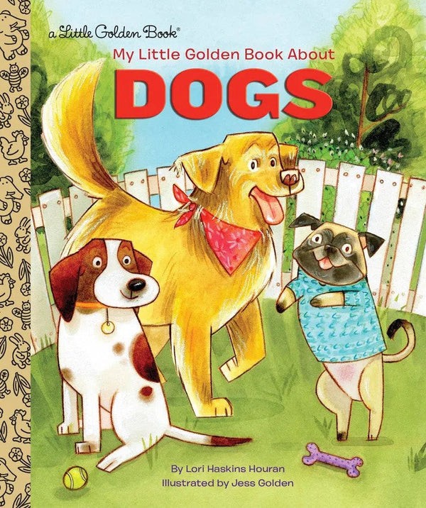 My Little Golden Book About Dogs-Children’s / Teenage general interest: Nature and animals-買書書 BuyBookBook