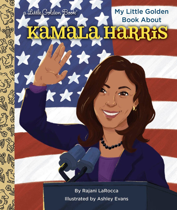 My Little Golden Book About Kamala Harris-Children’s / Teenage general interest: Biography and autobiography-買書書 BuyBookBook