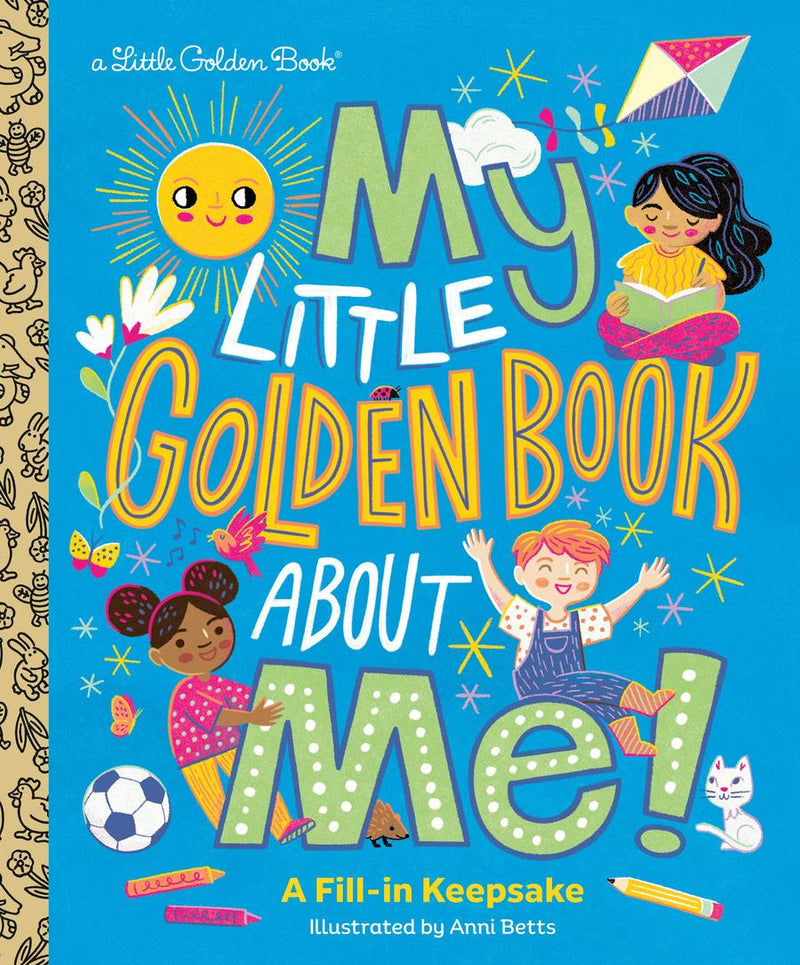 My Little Golden Book About Me!-Children’s interactive and activity books and kits-買書書 BuyBookBook