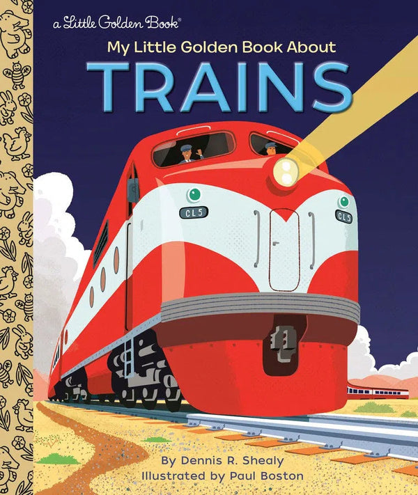 My Little Golden Book About Trains-Children’s / Teenage general interest: Science and technology-買書書 BuyBookBook