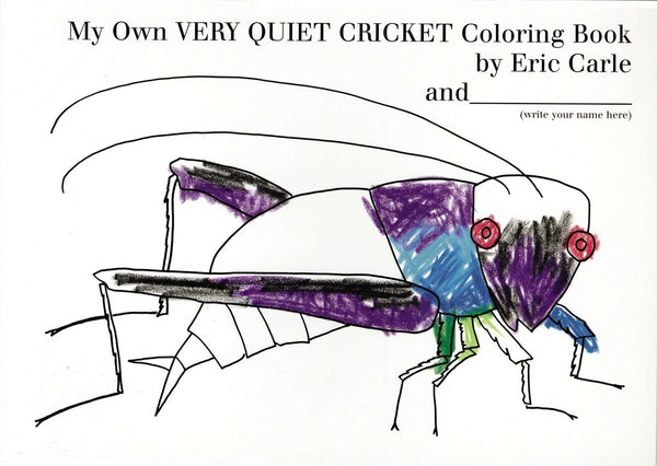 My Own Very Quiet Cricket Coloring Book-Children’s / Teenage fiction: General and modern fiction-買書書 BuyBookBook