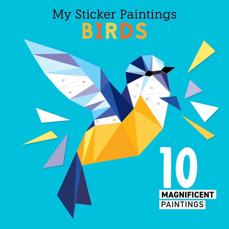 My Sticker Paintings: Birds-Children’s interactive & activity books & packs-買書書 BuyBookBook