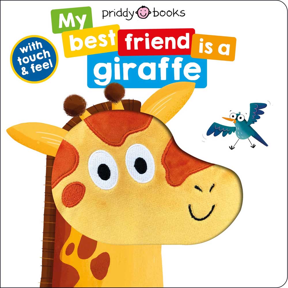 My Best Friend: is a Giraffe (Board Book)-Fiction: 兒童繪本 Picture Books-買書書 BuyBookBook
