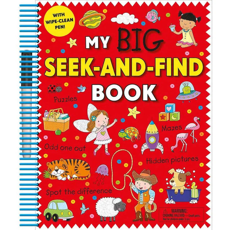 My Big Seek-and-Find Book (with wipe-clean pen) Priddy