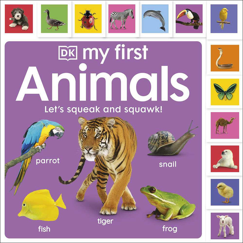 My First Animals Let's Squeak and Squawk - 買書書 BuyBookBook