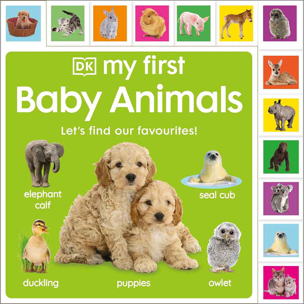 My First Baby Animals-Nonfiction: 動物植物 Animal & Plant-買書書 BuyBookBook