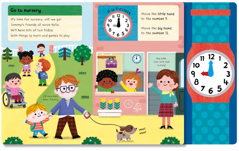My First Clock Book: Learn to Tell the Time (Campbell Books)-Nonfiction: 學前基礎 Preschool Basics-買書書 BuyBookBook