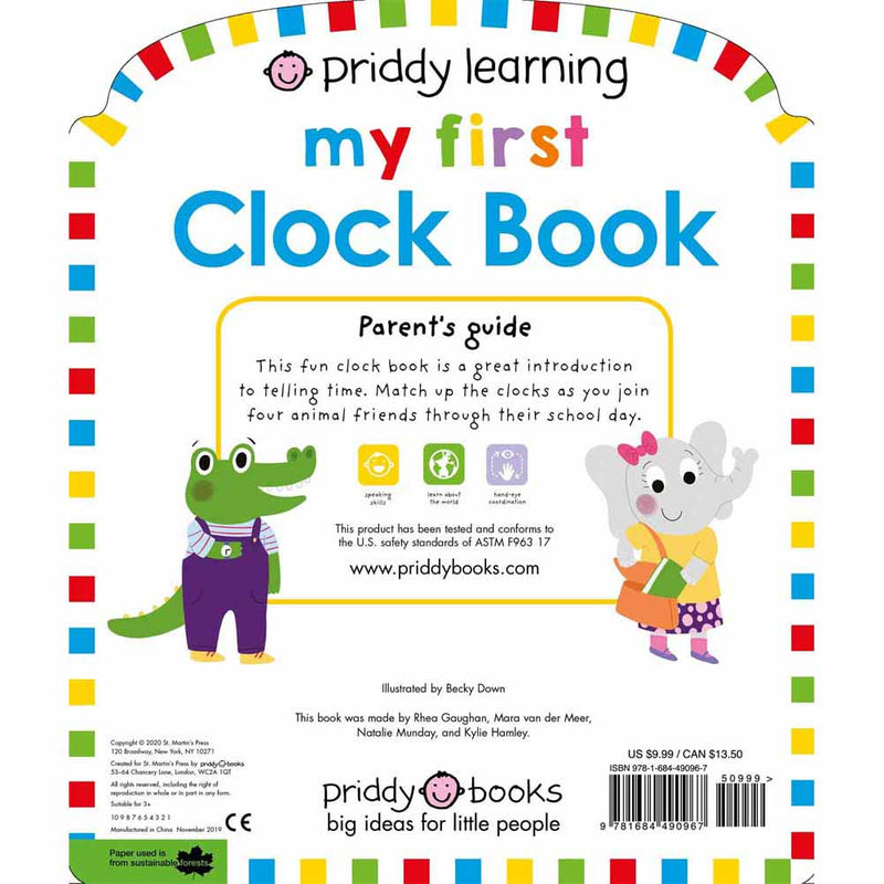 My First Clock Book (Board Book) Priddy