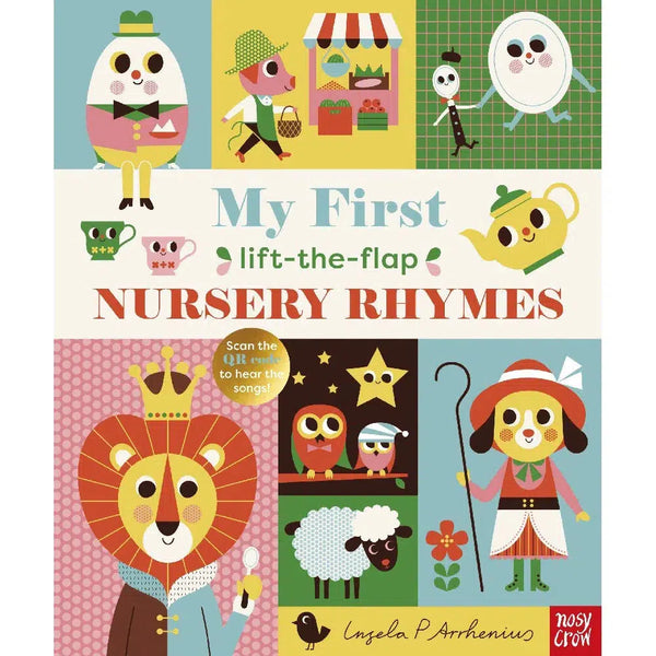My First Lift-The-Flap Nursery Rhymes (Ingela P Arrhenius)-Fiction: 兒童繪本 Picture Books-買書書 BuyBookBook