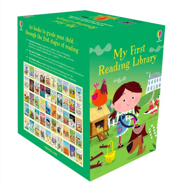 New Usborne My First Reading Library - Stage 1 (with QR code Audio)