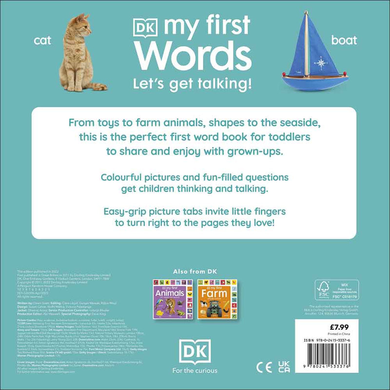 My First Words Let's Get Talking - 買書書 BuyBookBook