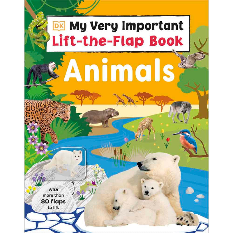 My Very Important Lift-the-Flap Book - Animals-Nonfiction: 常識通識 General Knowledge-買書書 BuyBookBook