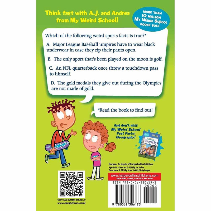 My Weird School Fast Facts - Sports (Dan Gutman) Harpercollins US