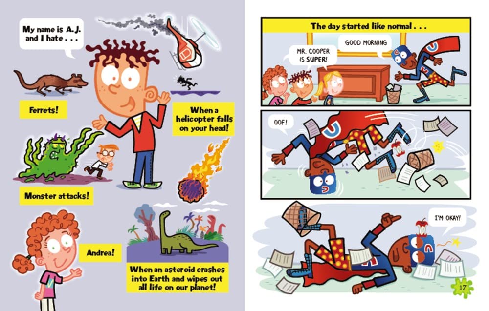 My Weird School Graphic Novel #02 Get a Grip! We're on a Trip! (Dan Gutman) Harpercollins US