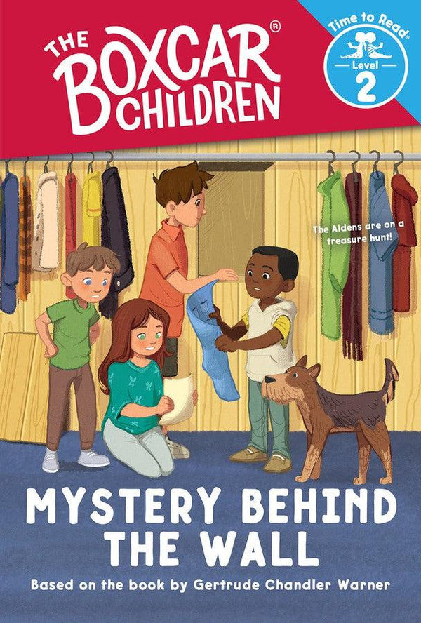 Mystery Behind the Wall (The Boxcar Children: Time to Read, Level 2)-Children’s / Teenage fiction: General and modern fiction-買書書 BuyBookBook