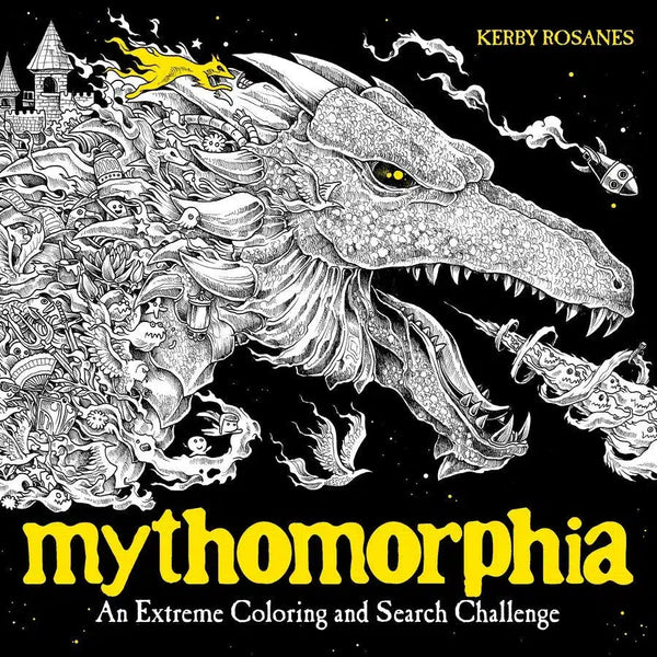 Mythomorphia-Adult colouring and activity books-買書書 BuyBookBook