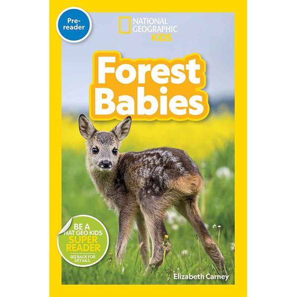 Forest Babies (L0)(National Geographic Kids Readers)-Nonfiction: 動物植物 Animal & Plant-買書書 BuyBookBook