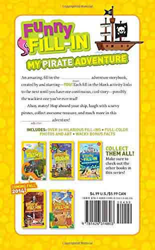 NGK Funny Fill-in - My Pirate Adventure (Paperback) - 買書書 BuyBookBook