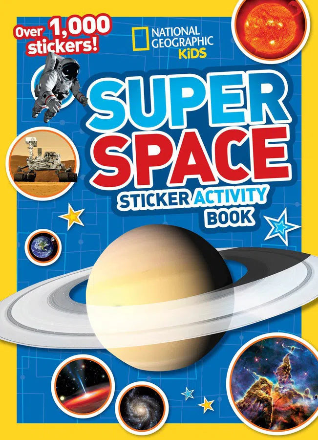 NGK space Sticker activity book-Children’s interactive and activity books and kits-買書書 BuyBookBook