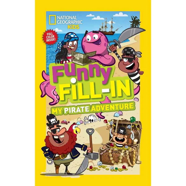NGK Funny Fill-in - My Pirate Adventure (Paperback) - 買書書 BuyBookBook