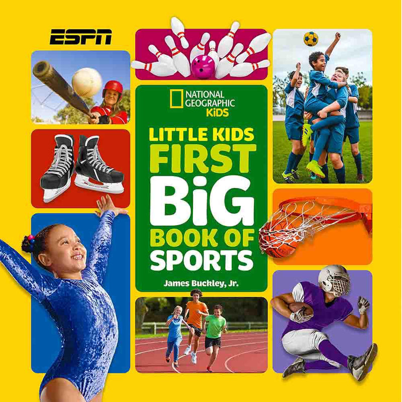 NGK Little Kids First Big Book of Sports (National Geographic Kids)-Nonfiction: 參考百科 Reference & Encyclopedia-買書書 BuyBookBook