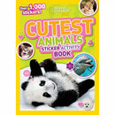 NGK Sticker Activity Book - Cutest Animals - 買書書 BuyBookBook