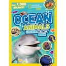 NGK Sticker Activity Book - Ocean Animals - 買書書 BuyBookBook