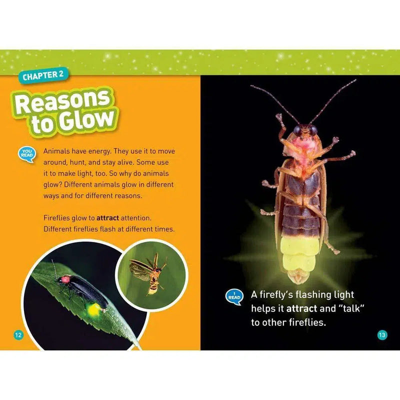 Glowing Animals (L1) (National Geographic Kids Readers) National Geographic