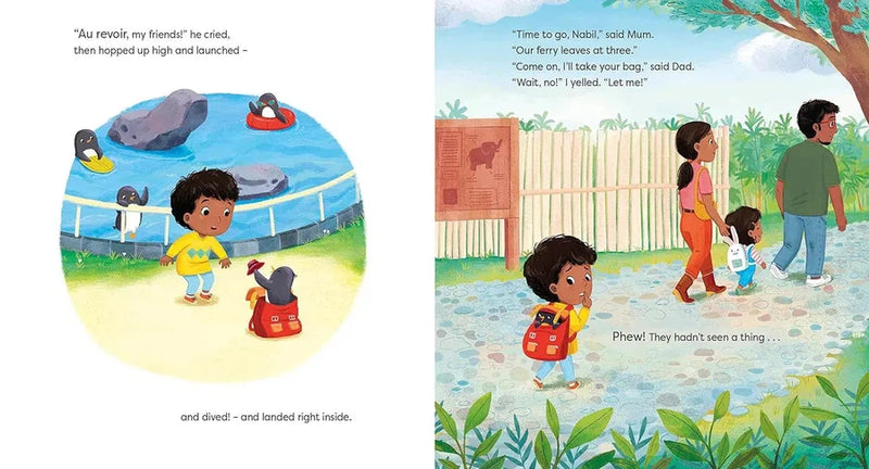 Nabil Steals a Penguin (Nishani Reed)-Fiction: 兒童繪本 Picture Books-買書書 BuyBookBook