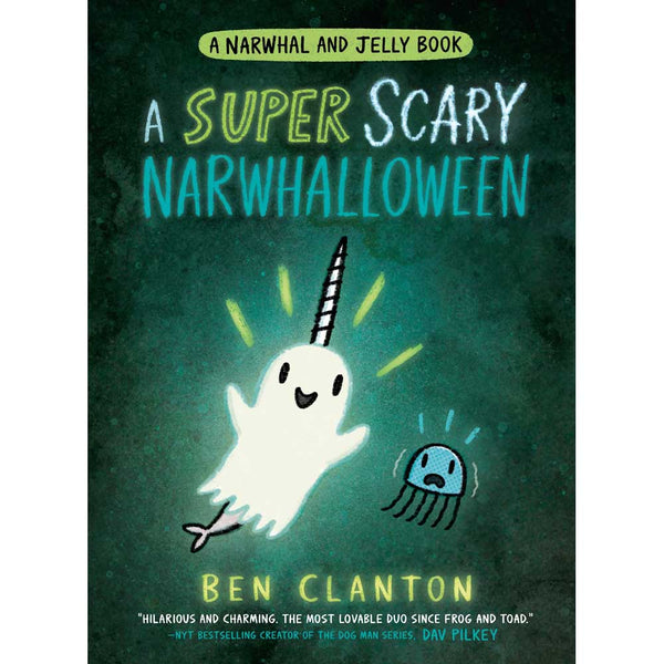 Narwhal and Jelly #08 A Super Scary Narhalloween (Paperback)-Fiction: 幽默搞笑 Humorous-買書書 BuyBookBook