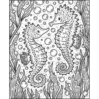 Narwhals and Other Sea Creatures Magic Painting Book Usborne