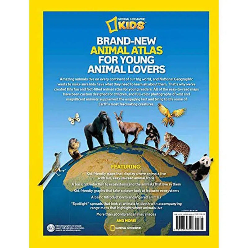 NGK: Wild Animal Atlas (Hardback) National Geographic