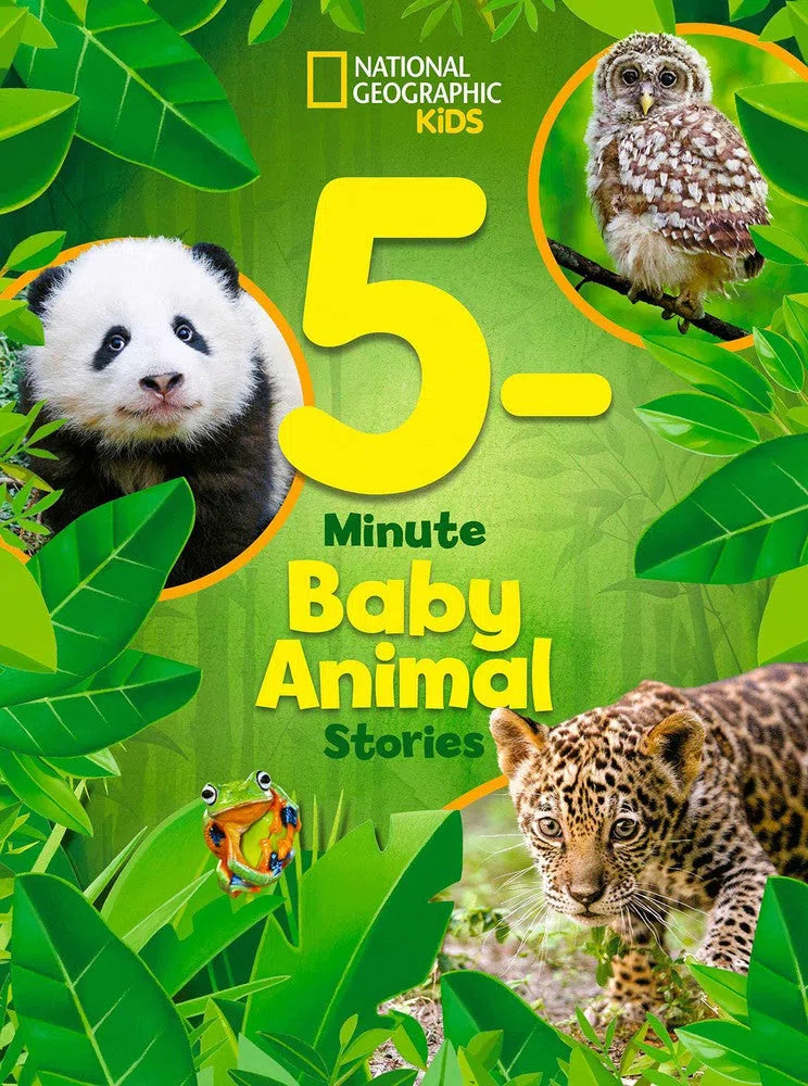 NGK: 5-Minute Baby Animal Stories (National Geographic Kids)-Nonfiction: 動物植物 Animal & Plant-買書書 BuyBookBook