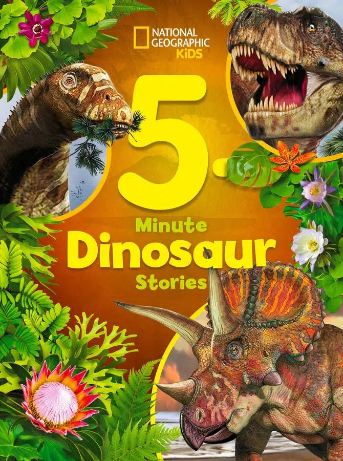 National Geographic Kids 5-Minute Dinosaur Stories-Children’s / Teenage general interest: Dinosaurs and prehistoric world-買書書 BuyBookBook