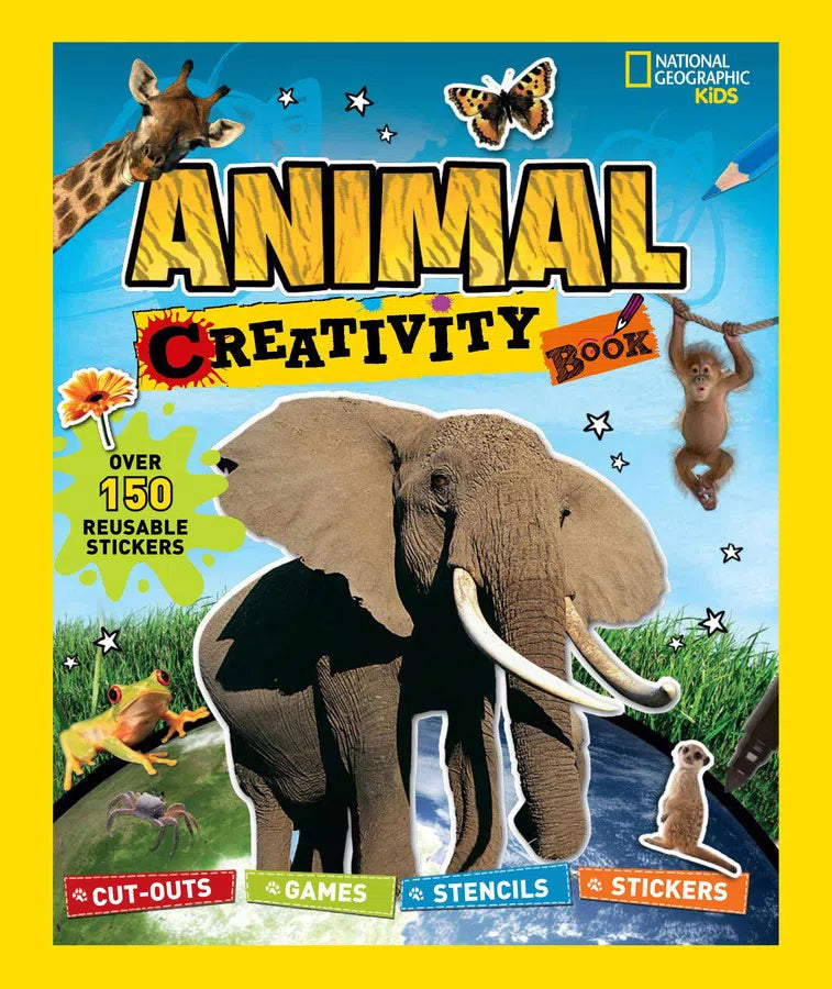 National Geographic Kids: Animal Creativity Book-Children’s interactive and activity books and kits-買書書 BuyBookBook