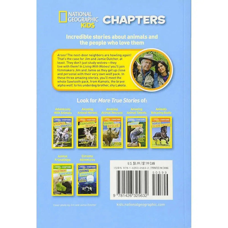 Living With Wolves (National Geographic Kids Chapters) National Geographic