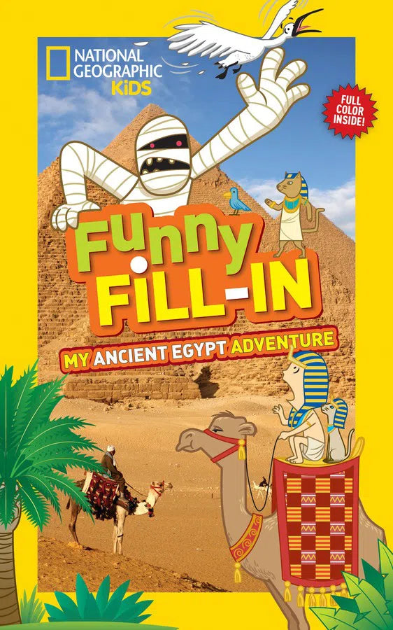 National Geographic Kids Funny Fillin: My Ancient Egypt Adventure-Children’s / Teenage general interest: Hobbies/ quizzes/ toys and games-買書書 BuyBookBook