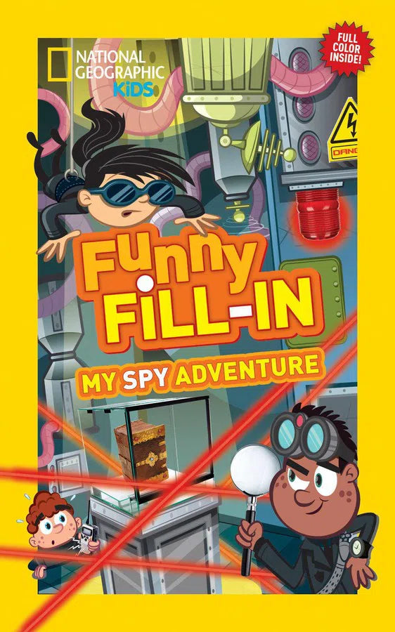 National Geographic Kids Funny Fillin: My Spy Adventure-Children’s interactive and activity books and kits-買書書 BuyBookBook