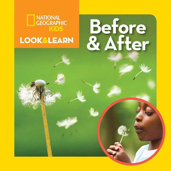 NGK Look and Learn: Before and After (Board Book) National Geographic