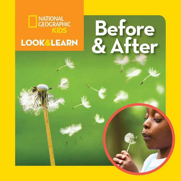 NGK Look and Learn: Before and After (Board Book) National Geographic