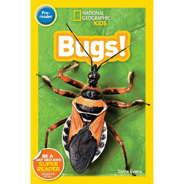 National Geographic Kids Readers: Bugs (Prereader)-Children’s Educational: Language/ literature/ literacy-買書書 BuyBookBook