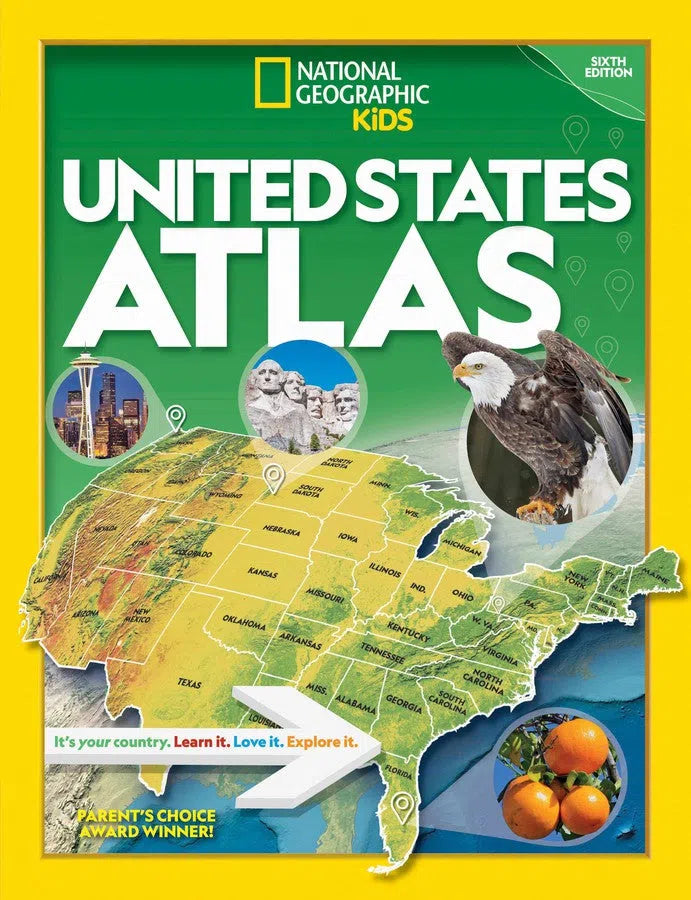 National Geographic Kids U.S. Atlas 2020, 6th Edition-Children’s / Teenage reference material-買書書 BuyBookBook