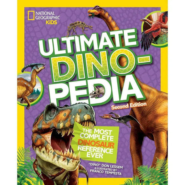 National Geographic Kids Ultimate Dinopedia, Second Edition-Children’s / Teenage general interest: Dinosaurs and prehistoric world-買書書 BuyBookBook