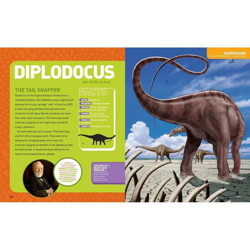 National Geographic Kids Ultimate Dinopedia, Second Edition-Children’s / Teenage general interest: Dinosaurs and prehistoric world-買書書 BuyBookBook