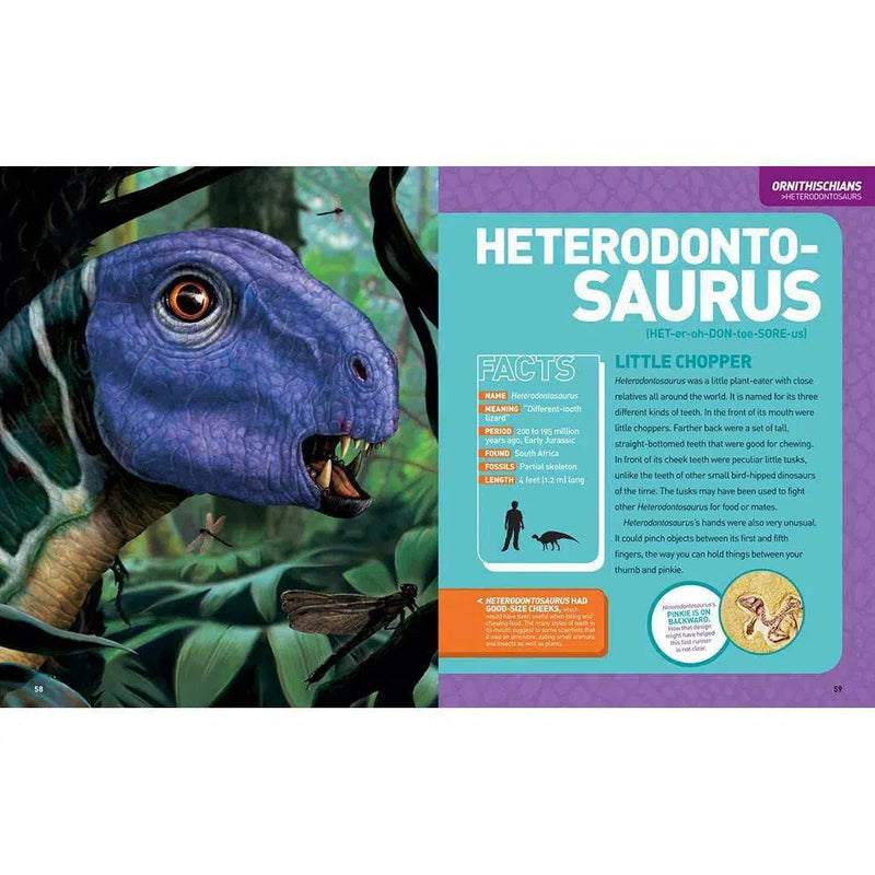 National Geographic Kids Ultimate Dinopedia, Second Edition-Children’s / Teenage general interest: Dinosaurs and prehistoric world-買書書 BuyBookBook