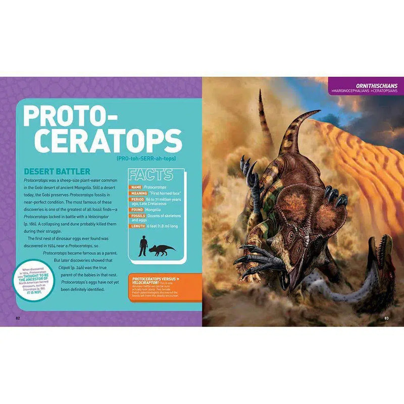 National Geographic Kids Ultimate Dinopedia, Second Edition-Children’s / Teenage general interest: Dinosaurs and prehistoric world-買書書 BuyBookBook